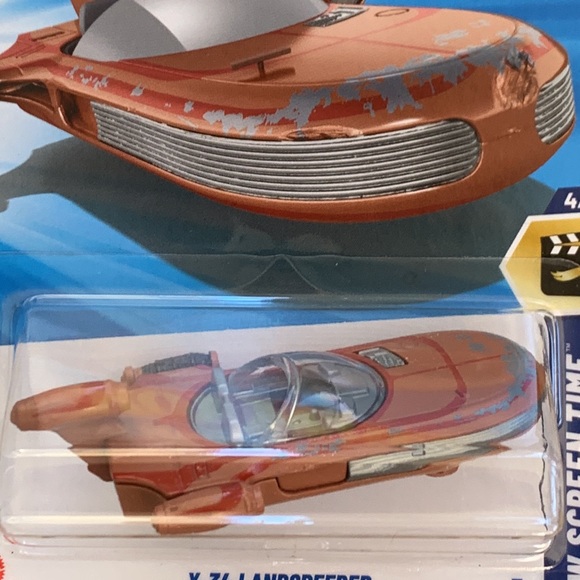 X-34 Landspeeder Star Wars Hot Wheel Land Speeder StarWars Hotwheels Mattel New - Picture 5 of 5